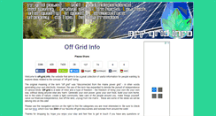 Desktop Screenshot of off-grid.info